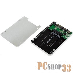 Контейнер для HDD Espada Внешний корпус для mSATA SSD на 2,5