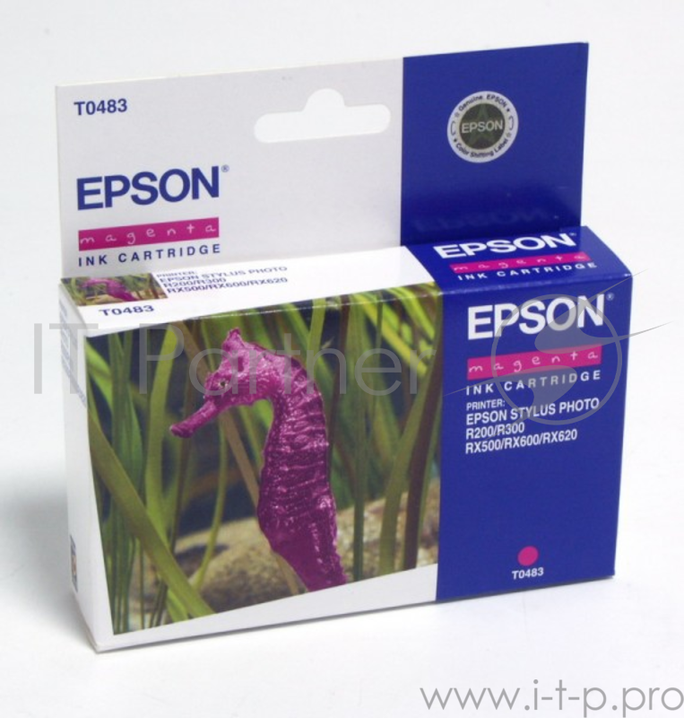 Расходные материалы EPSON C13T04834010 Epson картридж к St.R200/300/RX500/600/620 (красный) (cons ink)