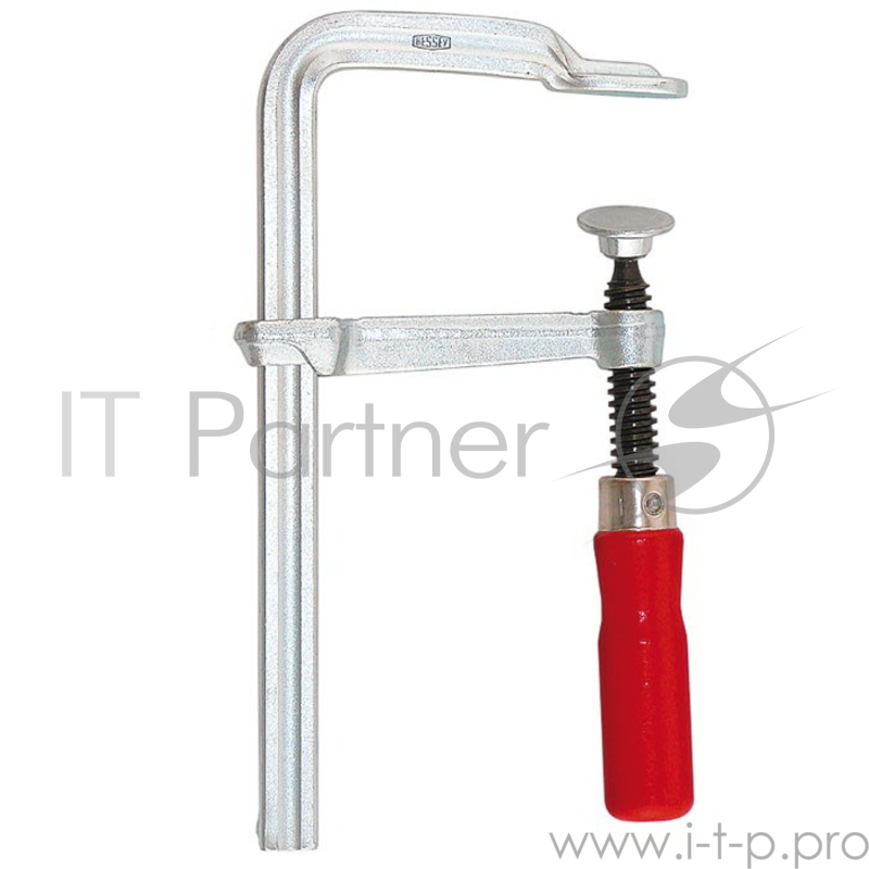 Струбцина BESSEY BE-GZ12 дерев.ручка шир.120мм выступ 60мм рейка 15х6мм