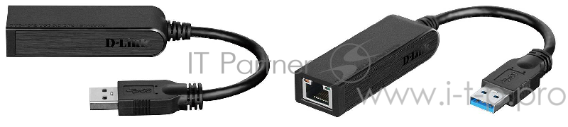 Сетевая карта D-Link DUB-1312/A1A Сетевой адаптер с 1 портом 10/100/1000Base-T для шины USB 3.0