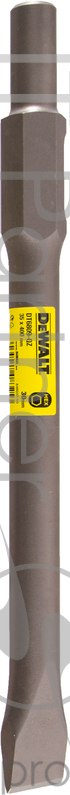 Зубило DeWALT DT6809-QZ плоское, HEX 30мм, 410x35мм