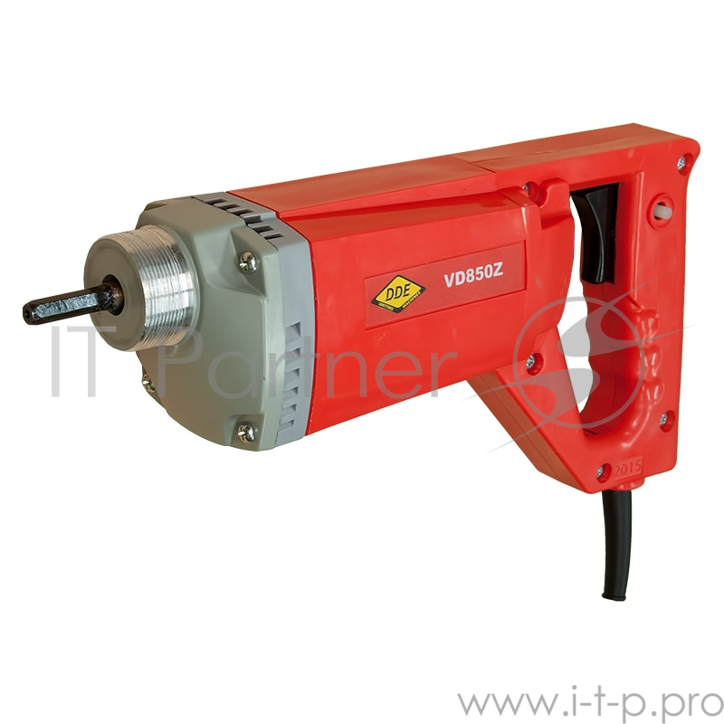 Вибратор DDE VD 850Z глубинный 850Вт 5600об/мин 2.1кг вал ZX35 1м-1.5м
