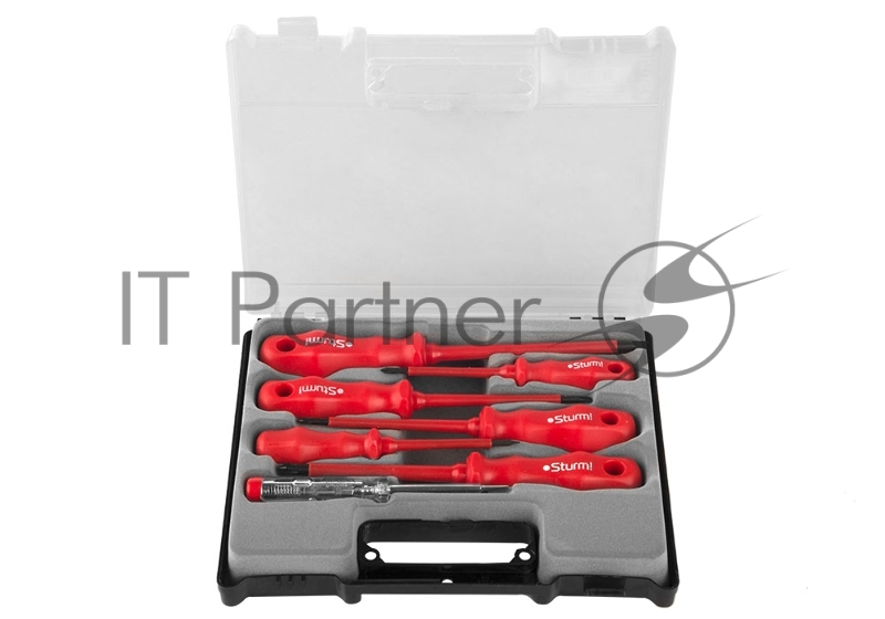 Набор отверток Sturm с изолированным стержнем и ручкой 1040-01-SSE