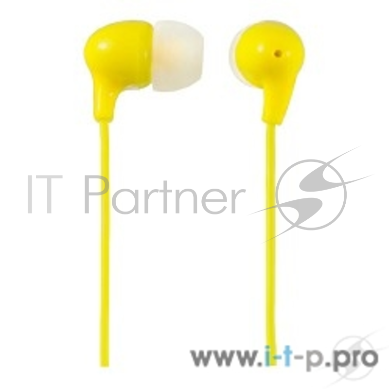 Наушники Perfeo PF-CMS-YLW наушники внутриканальные COMMAS жёлтые