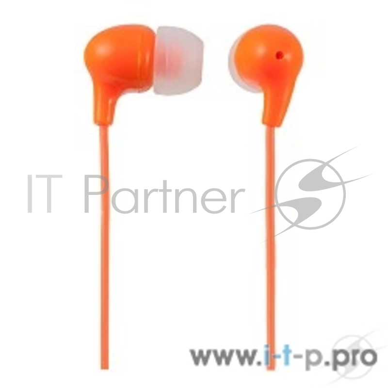 Наушники Perfeo PF-CMS-ORG наушники внутриканальные COMMAS оранжевые