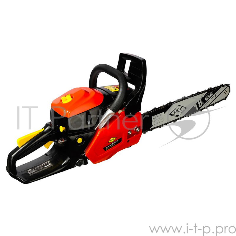 Бензопила DDE CS5018 50 куб.см. 2.1кВт/2.73л.с. 6.3кг. 45см