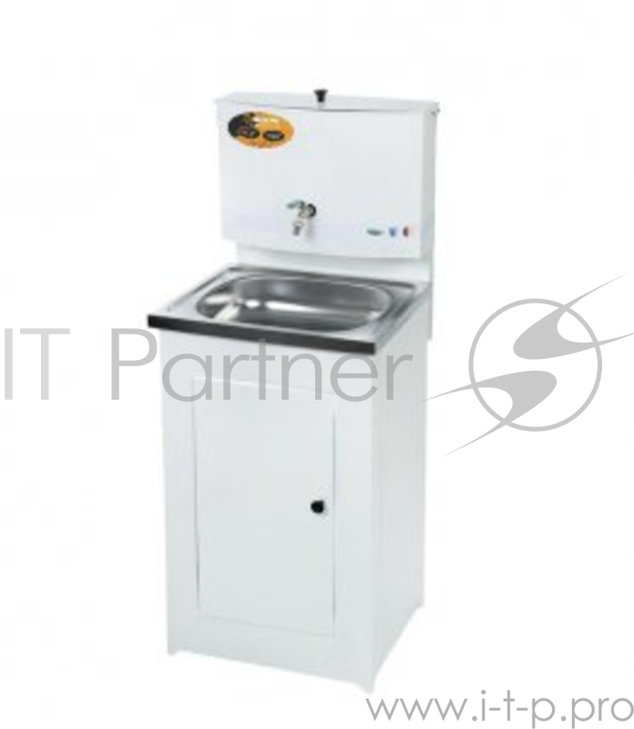 Умывальник дачный, без подогрева, нержавеющая мойка, цвет белый