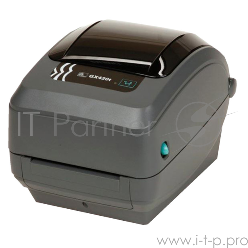 Принтер этикеток TT Printer GX420t 203dpi, EU and UK Cords, EPL2, ZPL II, USB, Serial, Ethernet, Dispenser (Peeler)