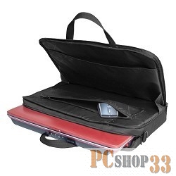 Сумка для ноутбука Сумка Continent CC101 (нейлон, черная , 15,6