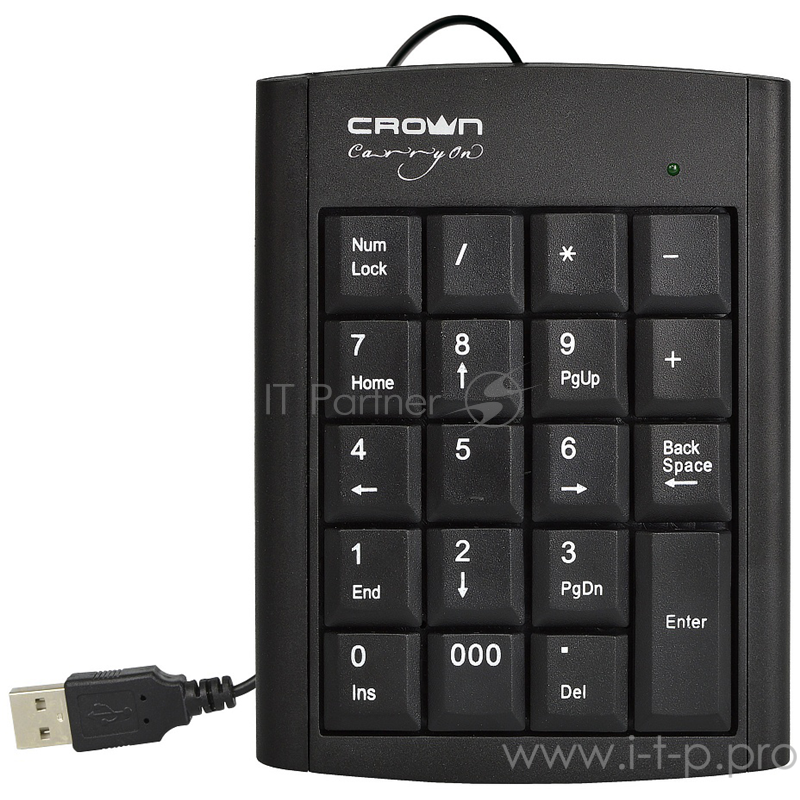 Цифровой блок клавиатуры Цифровой блок клавиатуры CROWN NumPad CMNK-001