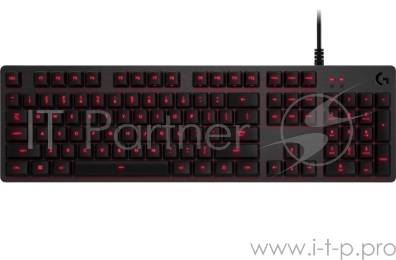 Клавиатура Logitech игровая G413 Mechanical Gaming Keyboard - RUS - USB - INTNL - RED