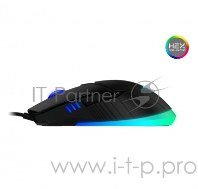 Игровая мышь ThunderX3 AM7 (8 кнопок, RGB подсветка, 12000 DPI, USB)