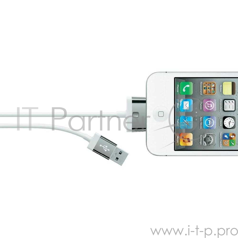 Кабель 30-pin to USB Cable, White (2.0 m)