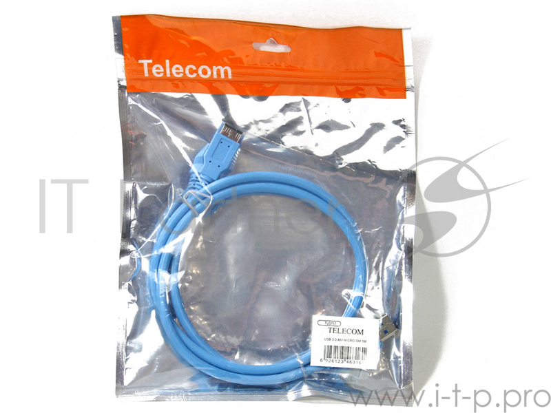 Кабель Кабель соединительный Telecom USB3.0 Am-MicroBm 1m (TUS717-1M) 6926123463161