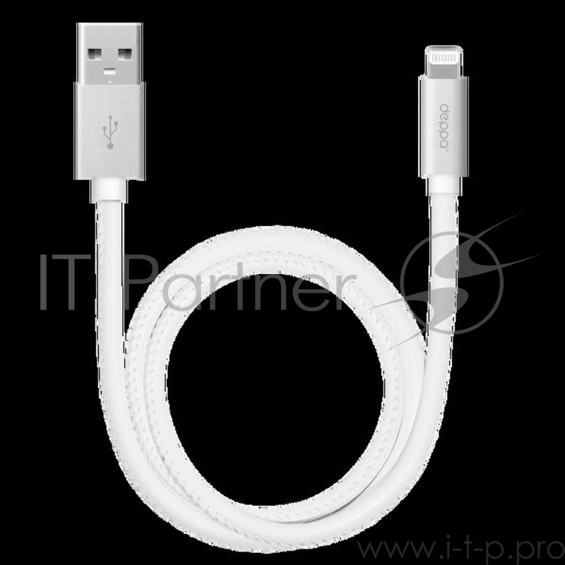 Кабель USB 8-PIN 1.2M WHITE 72267 DEPPA