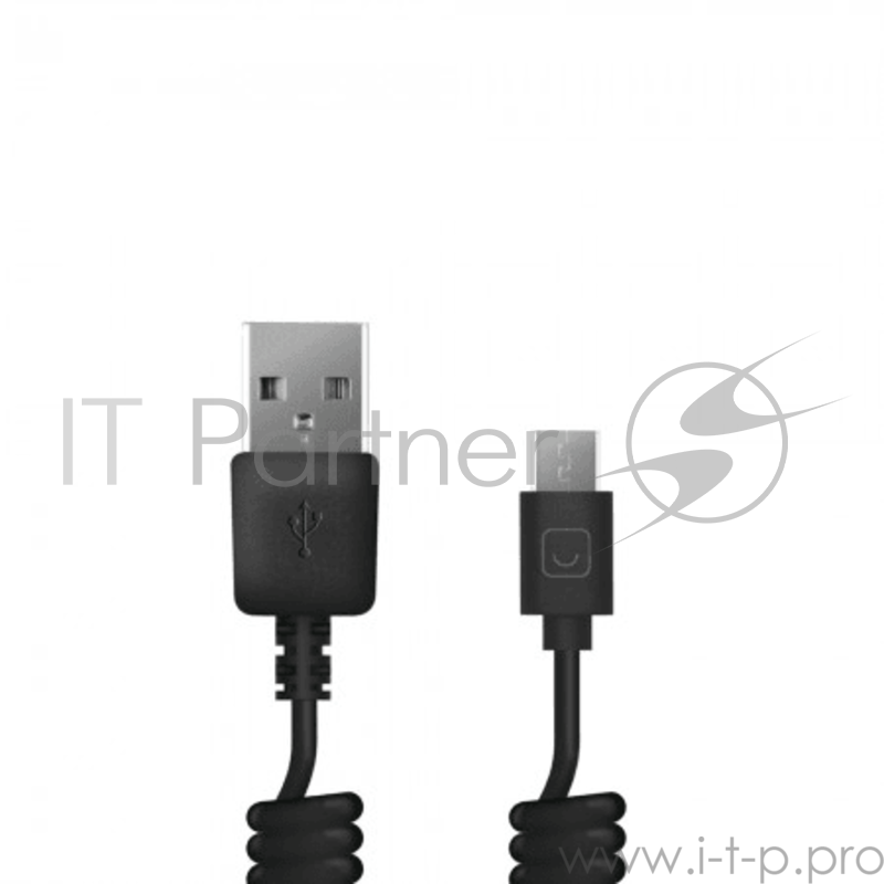 USB-microUSB,1.5м,витой,черный