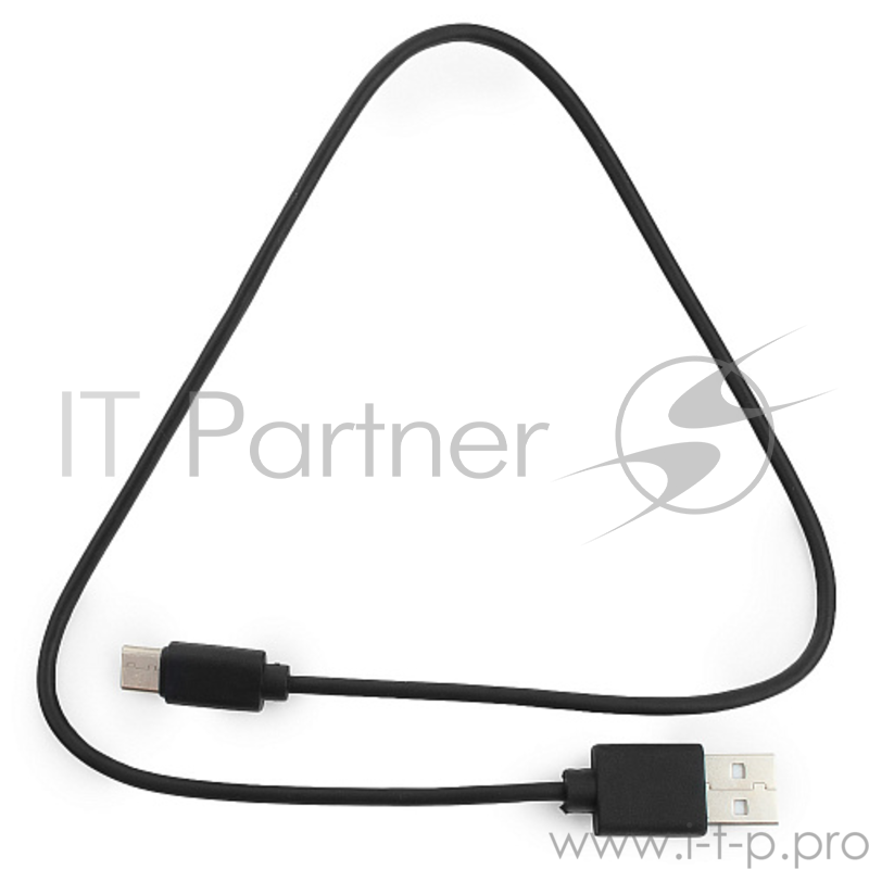 Кабель USB Гарнизон GCC-USB2-AMCM-0.5M, USB2.0 AM/ USB3.1 Type-C, 0.5м, пакет