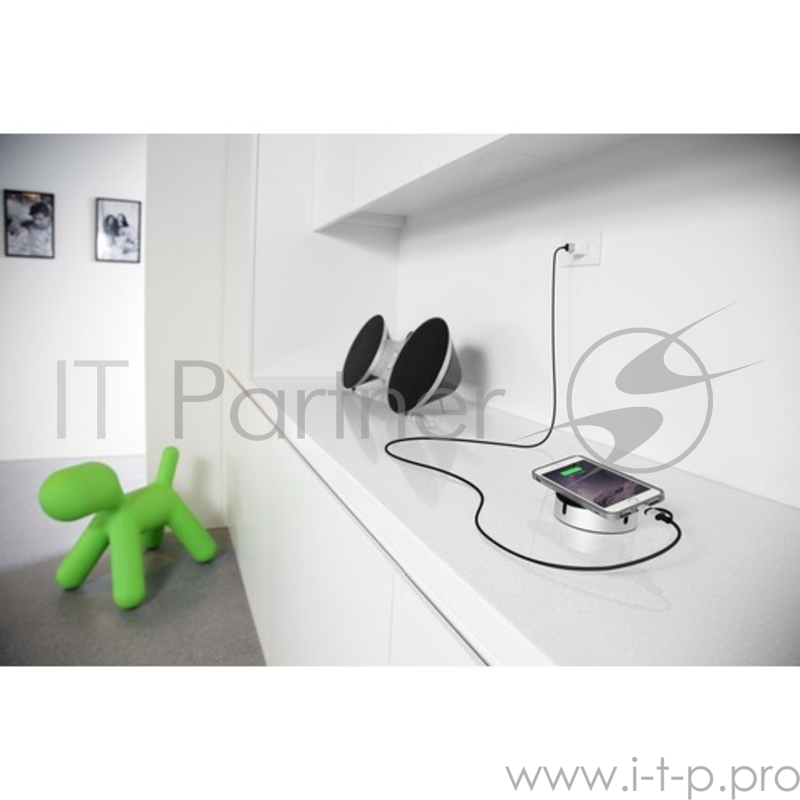 Кабель Just Mobile AluCable Duo 2 в 1 USB на Lightning и Micro USB. Длина 1,5 м. Цвет: черный.