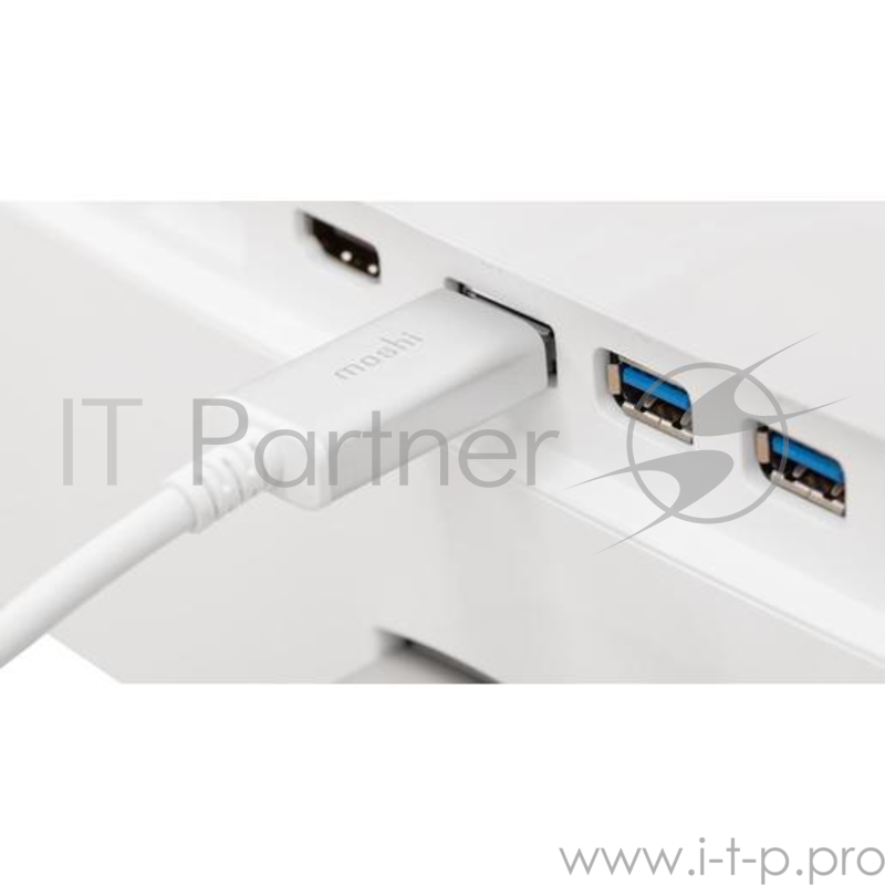 Кабель Moshi USB-C to DisplayPort. Цвет белый. Длина 1,5 м.