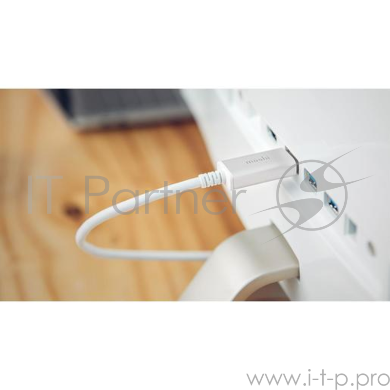 Кабель Moshi USB-C to DisplayPort. Цвет белый. Длина 1,5 м.