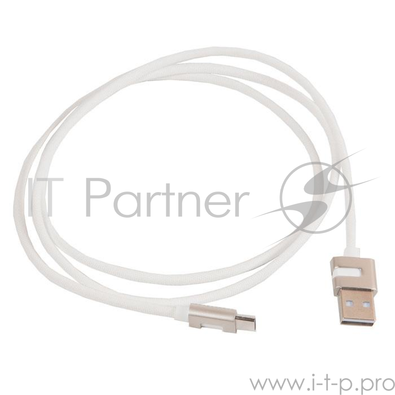 кабель USB REMAX Metal Type-C RC-089a, белый