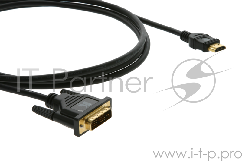 Кабель Kramer C-HM/DM-15 HDMI-DVI (Вилка - Вилка), 4,6 м