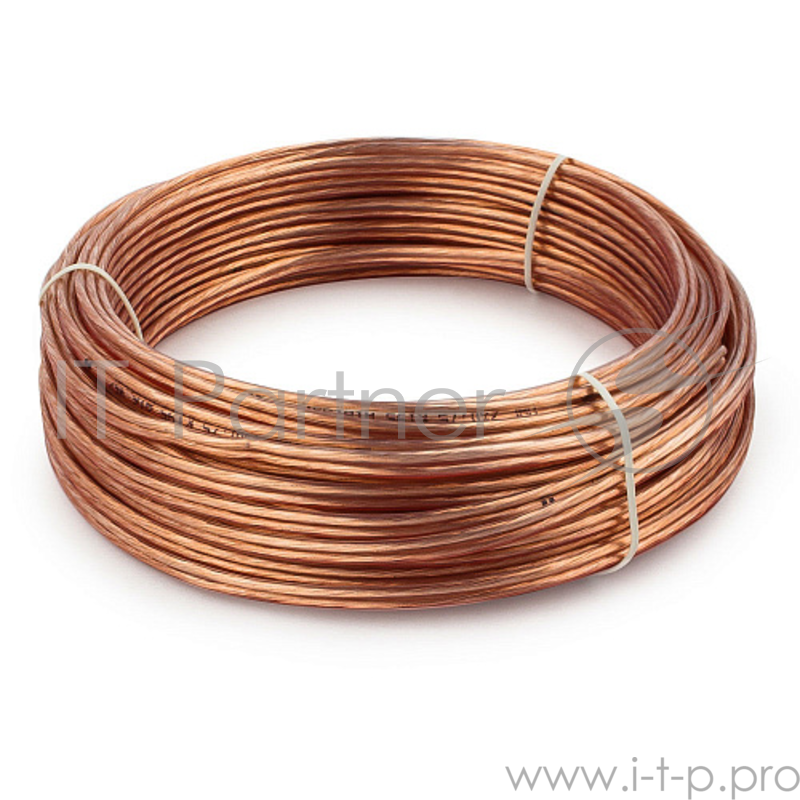 Акустический кабель Cablexpert CC-TC2x0,75-20M, прозрачный, 20 м, бухта