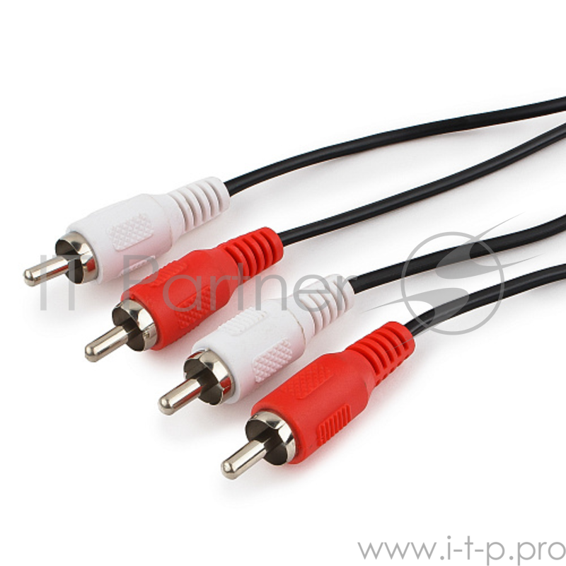 Кабель аудио Cablexpert CCA-2R2R-7.5M, 2xRCA / 2xRCA, 7,5м