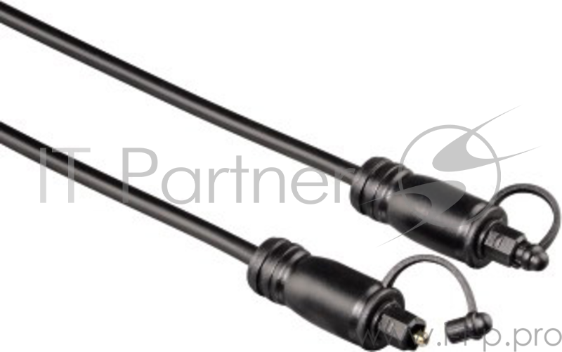 Кабель Hama H-56549 оптический ODT (Toslink) (m-m) 1.5 м черный