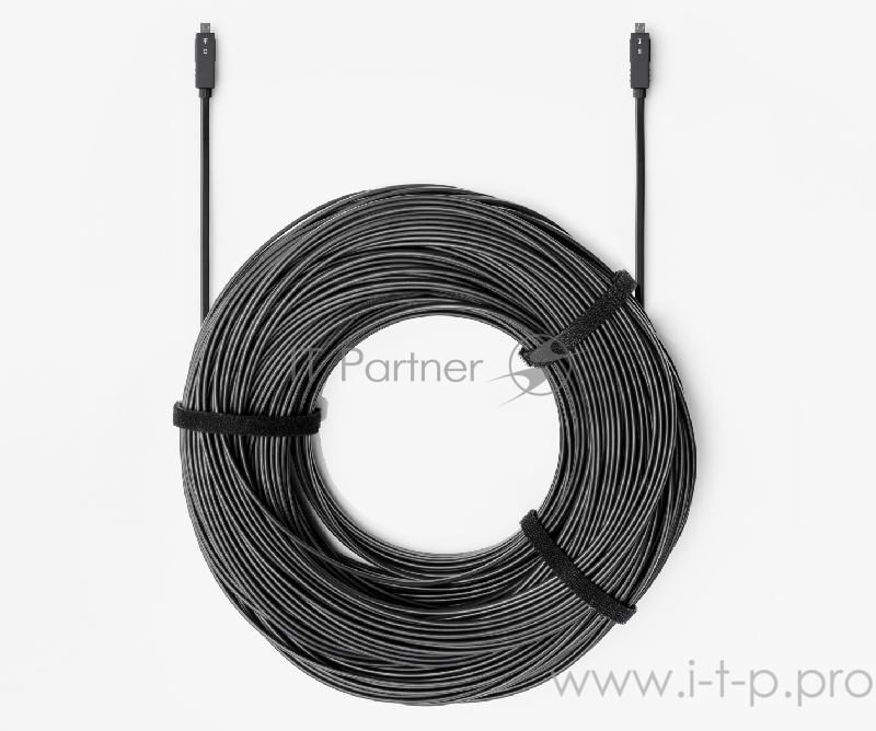 Активный оптоволоконный кабель Wize WHD20-DD-K-15 AOC HDMI 2.0 D-D (M-M), длина 15 м.