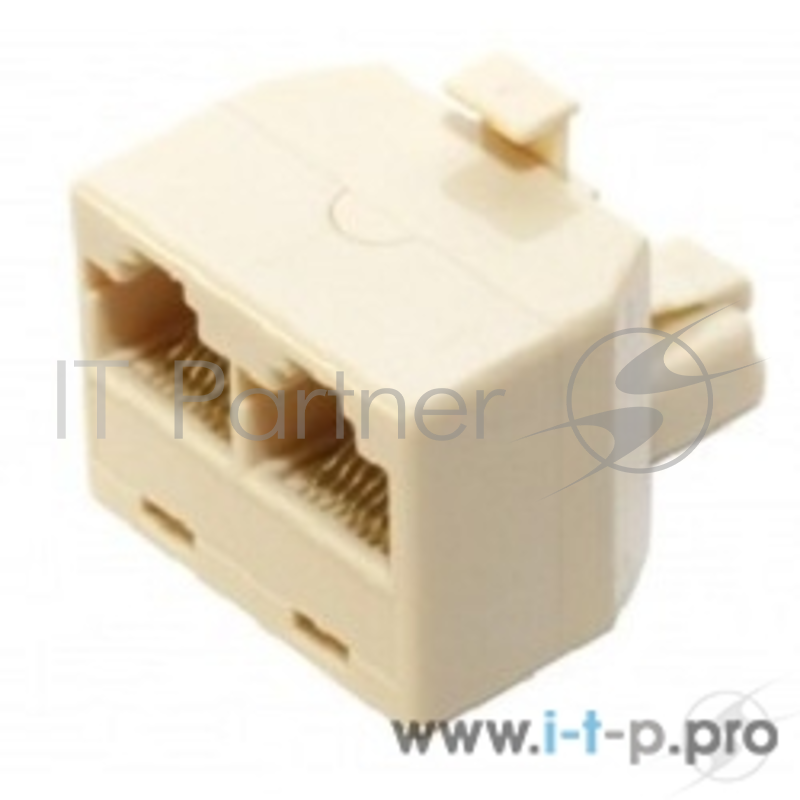 Переходник-разветвитель 5bites LY-US024, 8P8C Plug -) 2 x 8P8C Jack RJ-45