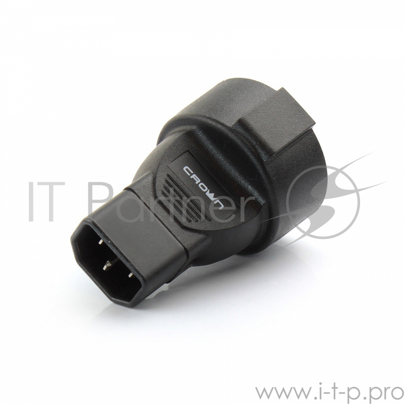 Переходник CMPS-01 с IEC на EURO (Выходная розетка С14 - 1 шт., входная розетка Schuko,Напряжение 220/230/240 Подходит к ИБП серии