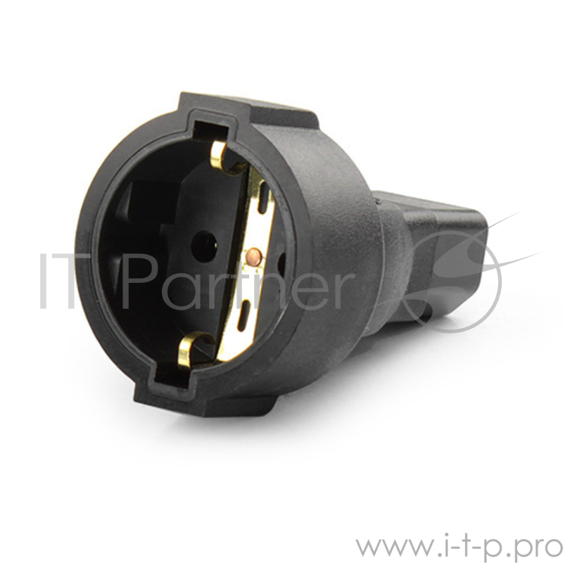 Переходник CMPS-01 с IEC на EURO (Выходная розетка С14 - 1 шт., входная розетка Schuko,Напряжение 220/230/240 Подходит к ИБП серии