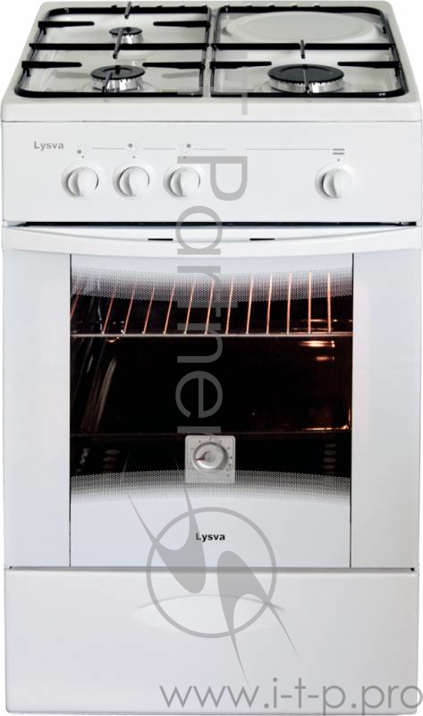 Плита Газовая Лысьва ГП 300 МС СТ-2у белая, без крышки