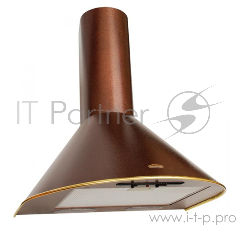 Вытяжка каминная Elikor Эпсилон 60П-430-П3Л белый/серебро управление: ползунковое (1 мотор)