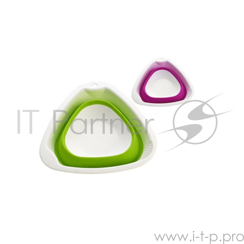 Миска CALVE CL-4593, складная, пластик, 33.8х20х3 см.