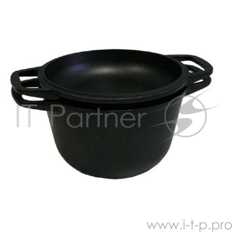 НЕВА МЕТАЛЛ ПОСУДА 6850 5,0л.(Объем 5л. С крышкой-сковородкой Антипригарное покрытие Сталафлон равномерно нагревается за счет особой конструкции корпуса по принципу