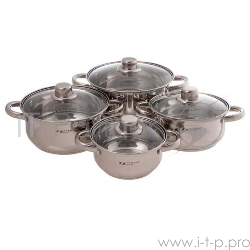 Набор кастрюль КАТУНЬ Гретта KT 04 C