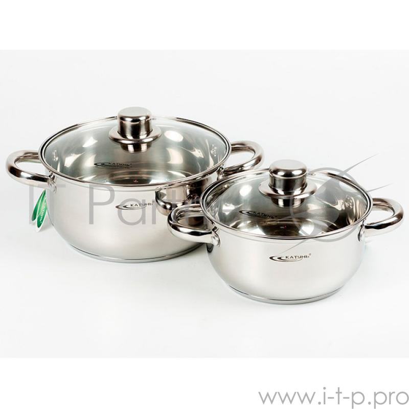 Набор кастрюль КАТУНЬ Гретта KT 04 F