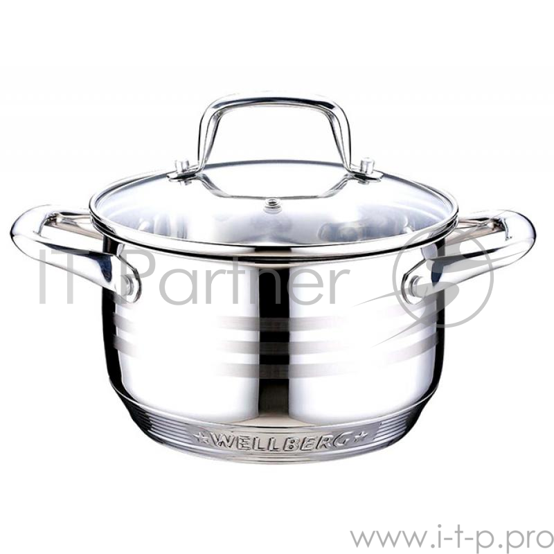 Кастрюля с крышкой Wellberg WB-1148