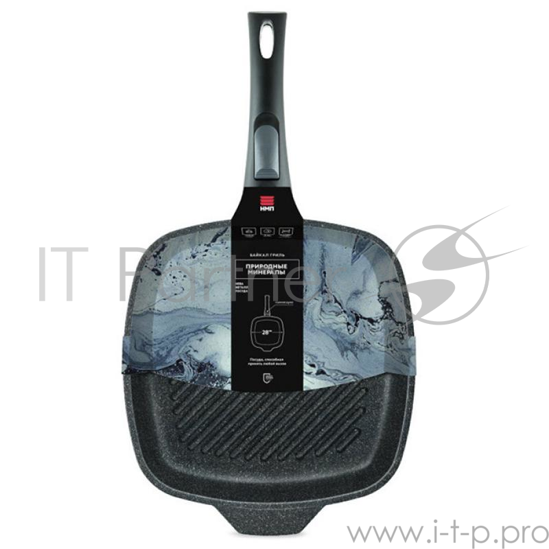 Сковорода-гриль Нева-Металл 28ПР 254028G