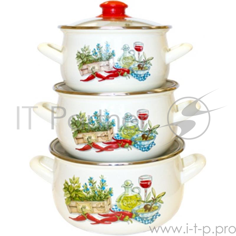 Набор посуды Interos 15203 Гурман