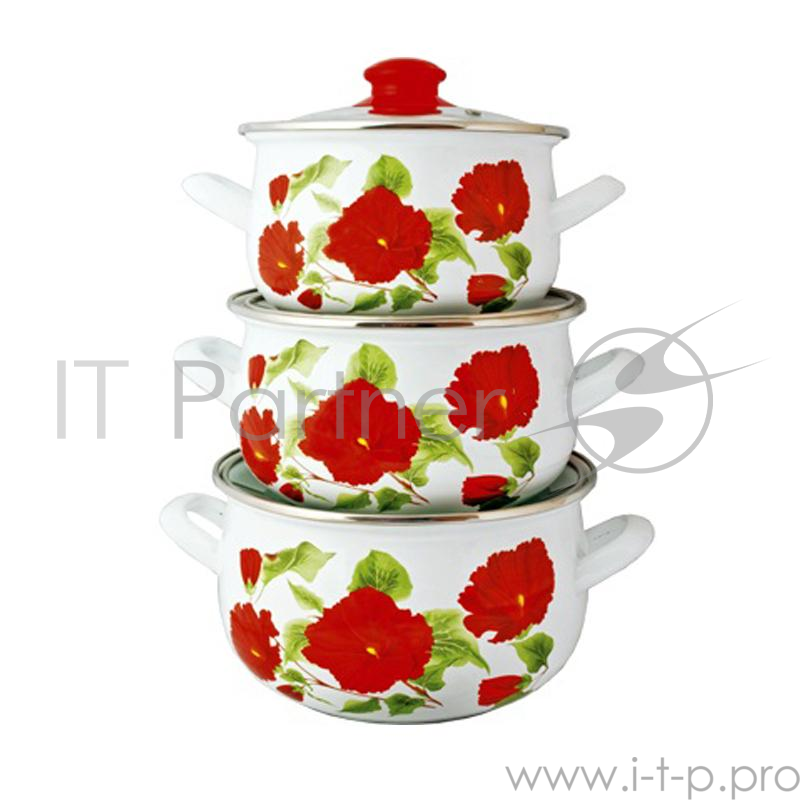 Набор кастрюль Interos 2392 Каркаде