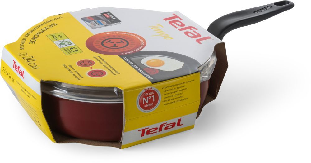 Сотейник Tefal Tempo 04171224 d=24см (с крышкой) (9100024723)