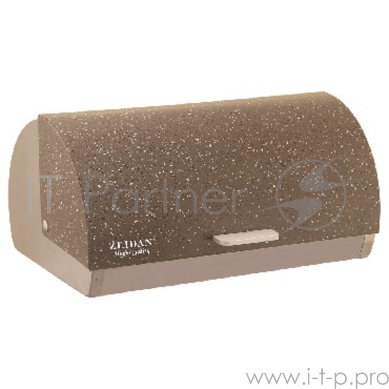 Хлебница ZEIDAN Z-1102, корпус и крышка - высококачественная нержавеющая сталь, крышка с покрытием