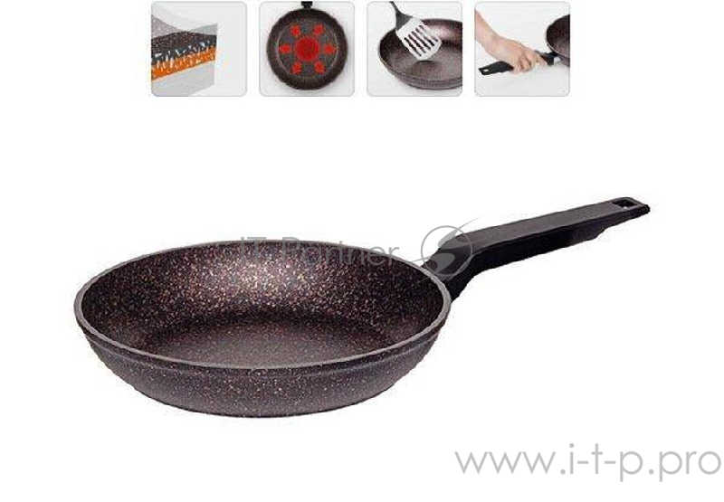 Сковорода с антипригарным покрытием, 20 см, NADOBA, серия KOSTA