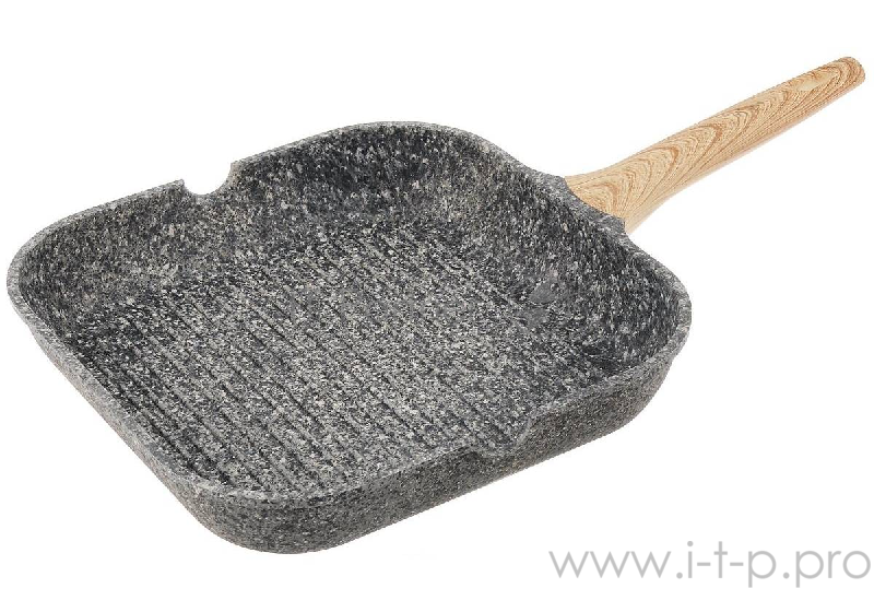 Сковорода-гриль с антипригарным покрытием, 28х28 см, NADOBA, серия MINERALICA