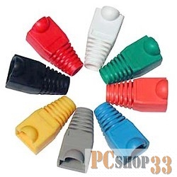 Монтажное оборудование Hyperline BOOT-YL Изолирующий колпачок для разъемов RJ-45, желтый