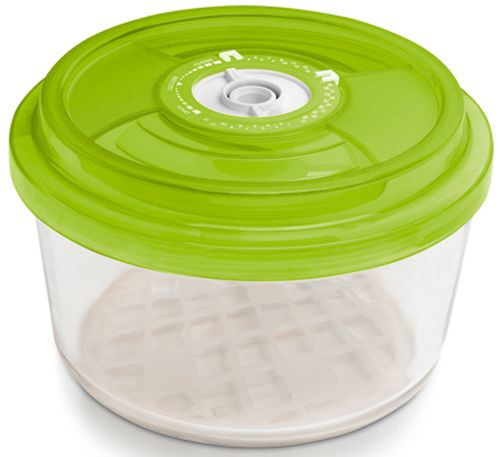 Контейнер Zepter VacSy VS-012-18 кругл. 1.8л. стекло зеленый