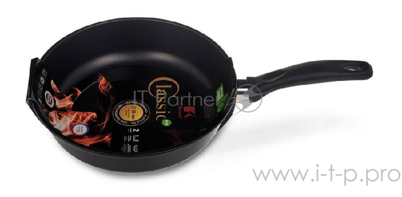 Сковорода Classic глубокая 260.Renard .Черная.Ручка Бакелит.2-х слойное.Renard .